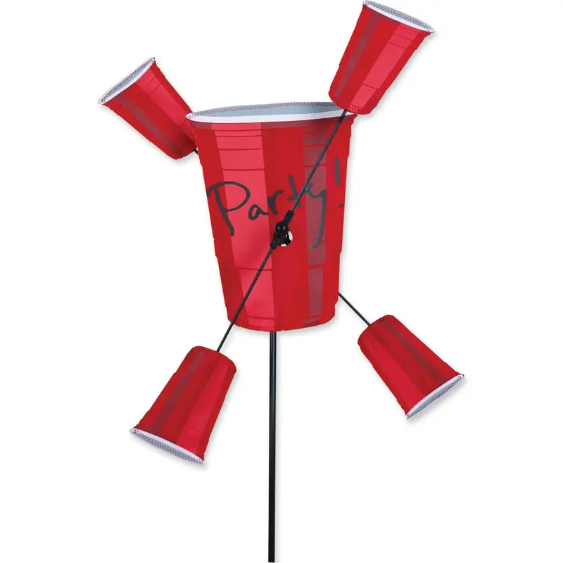 10 In. Whirligig Spinner - Party Cups 1