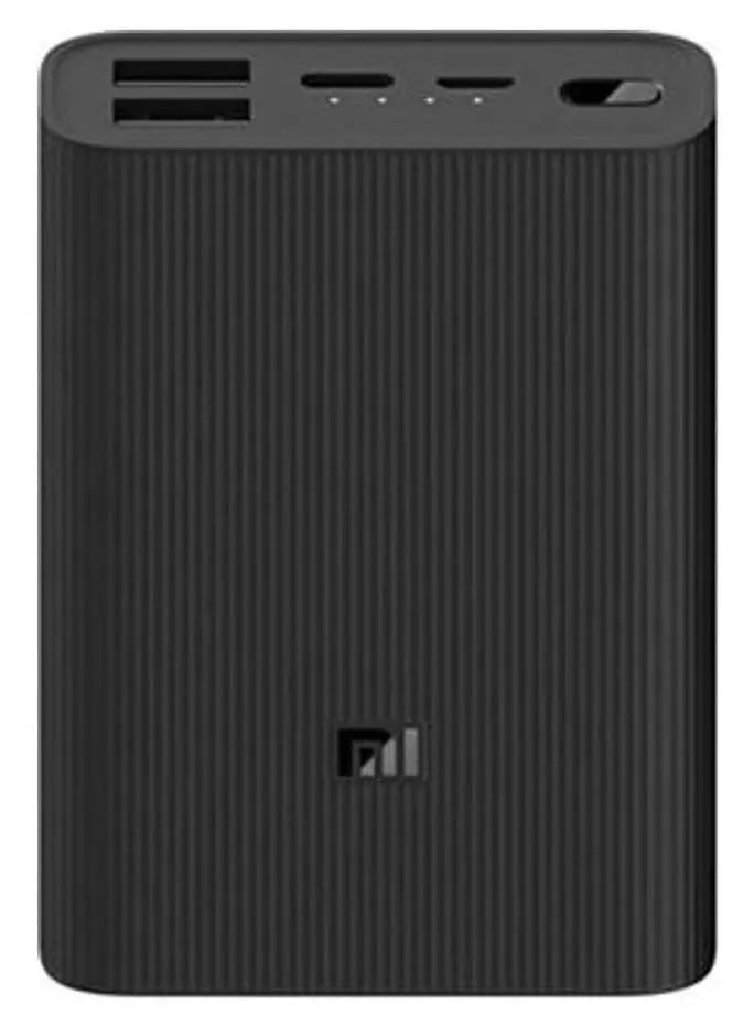 10000Mah Mi 18W Fast Charge Power Bank 3 (Black) 1