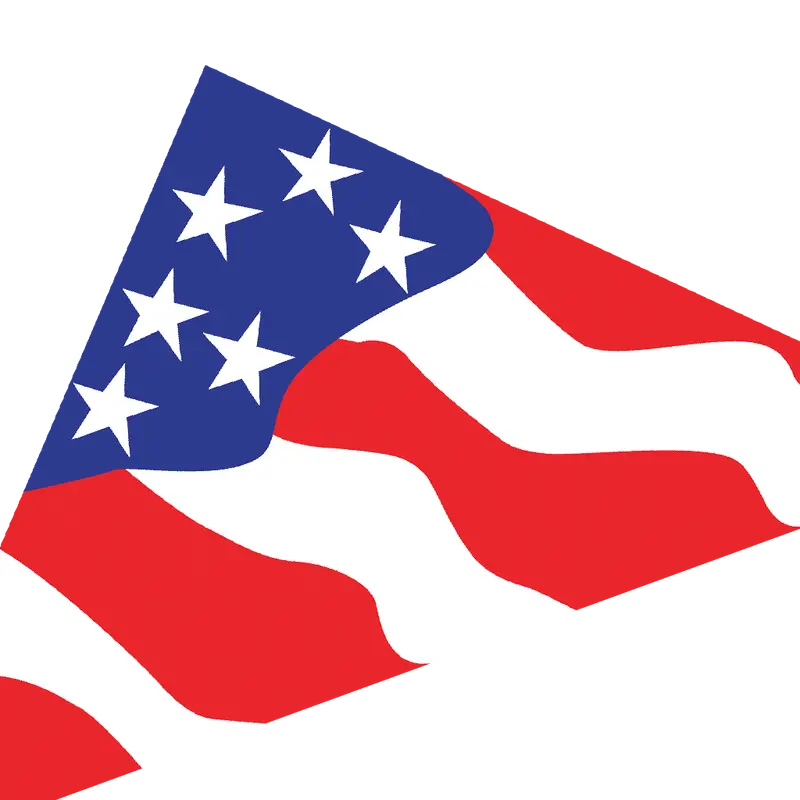 11 Ft. Delta Kite - Patriotic 1
