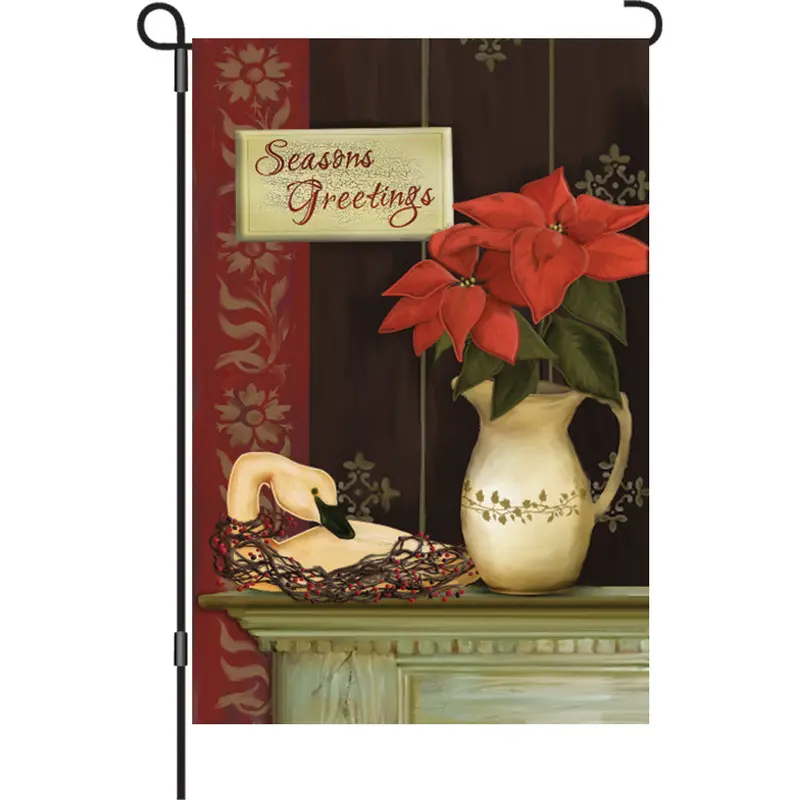 12 In. Flag - Celebrate The Season 1
