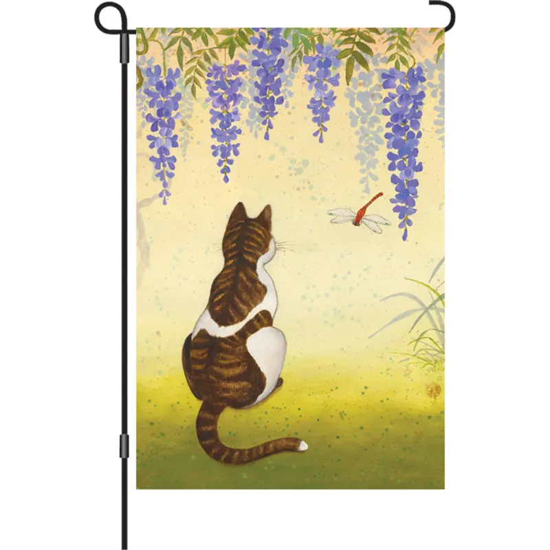 12 In. Flag - Wisteria Cat 1