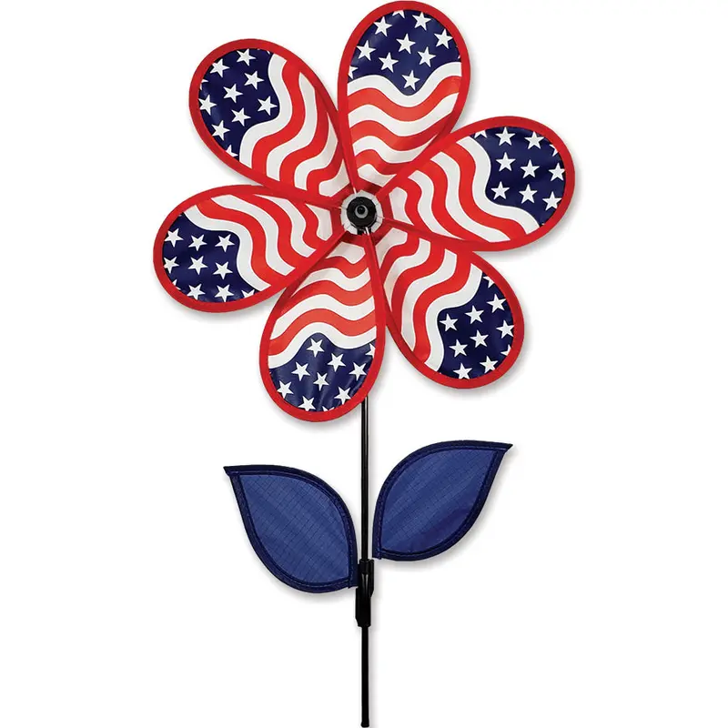 12 In. Flower Spinner - Patriotic (Bold Innovations) 1