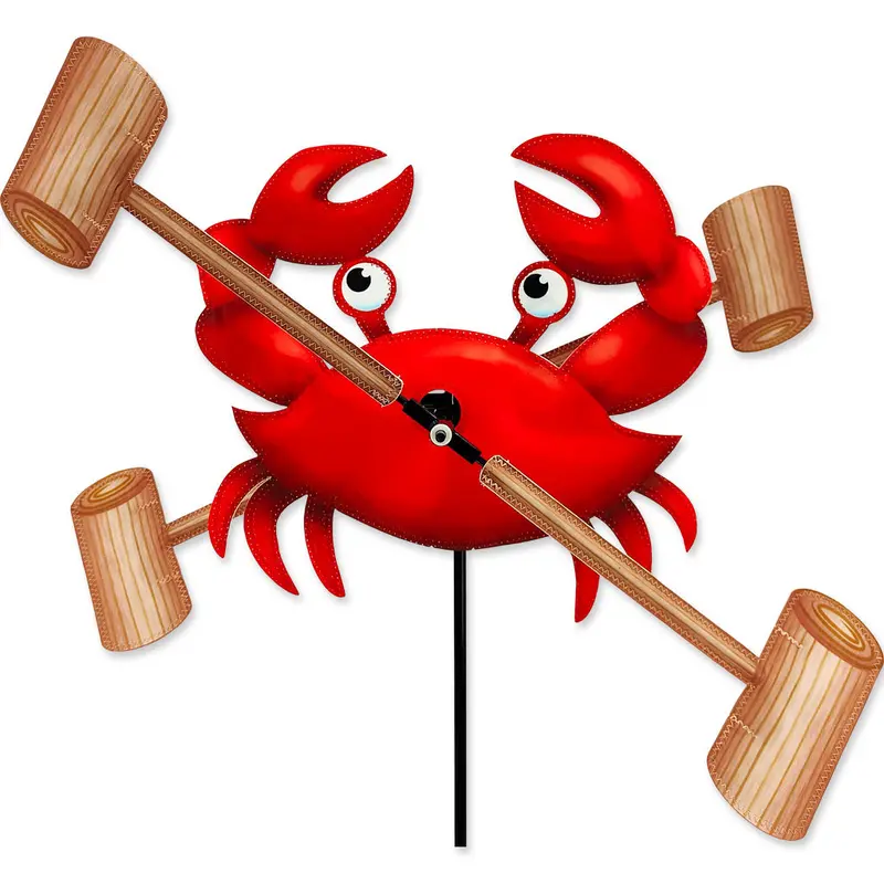 12 In. Whirligig Spinner - Crab 1