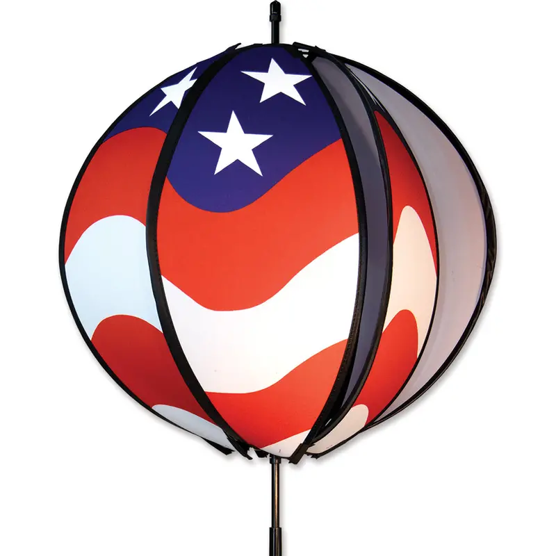 15 In. Ball Spinner - Patriotic 1