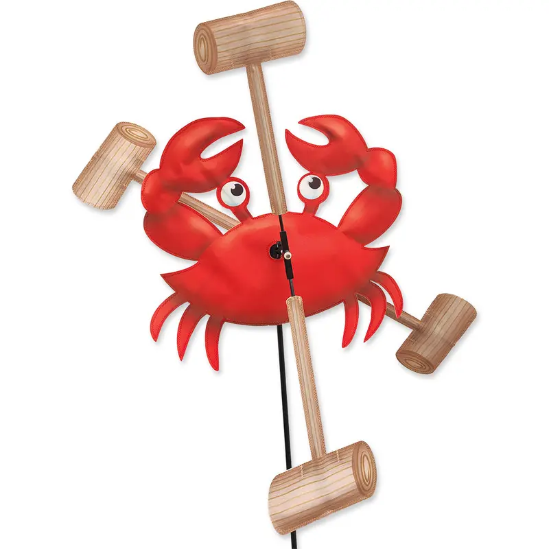 18 In. Whirligig Spinner - Crab 1