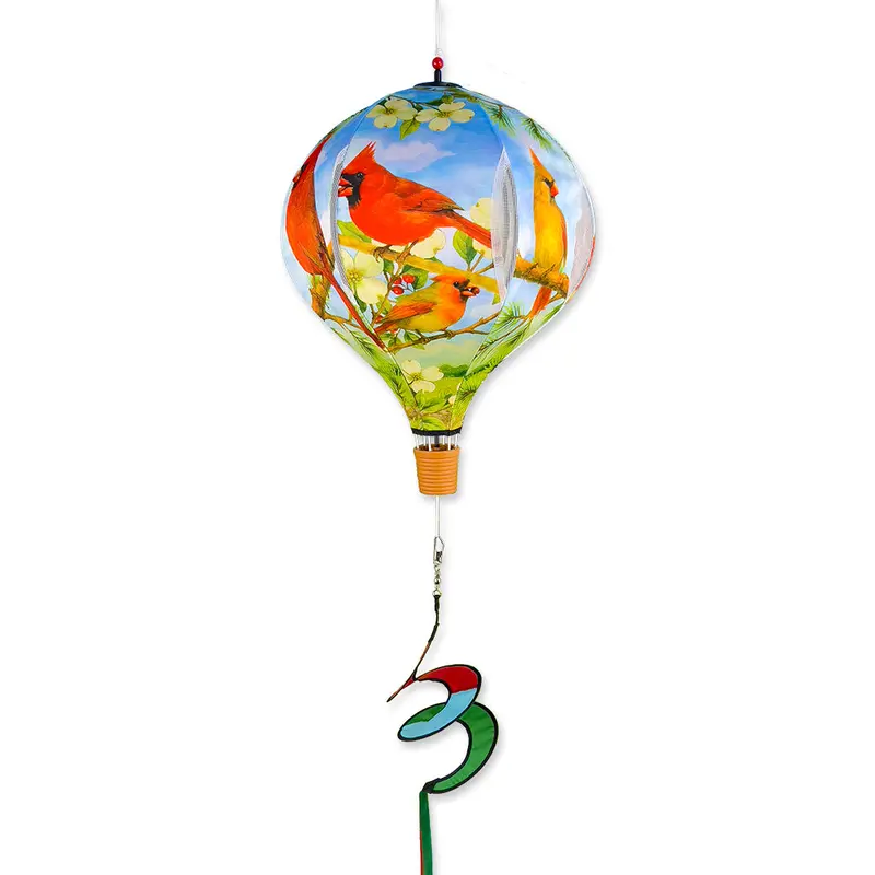 19 In. Pop-Open Hot Air Balloon - Northern Cardinal 1