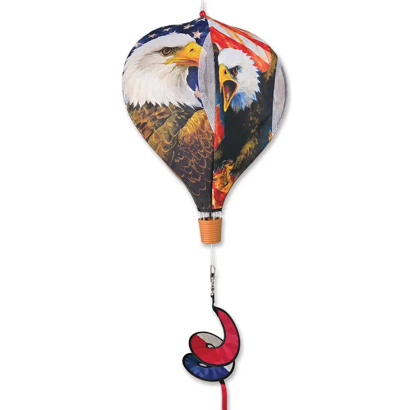 19 In. Pop-Open Hot Air Balloon - Patriotic Eagle 1