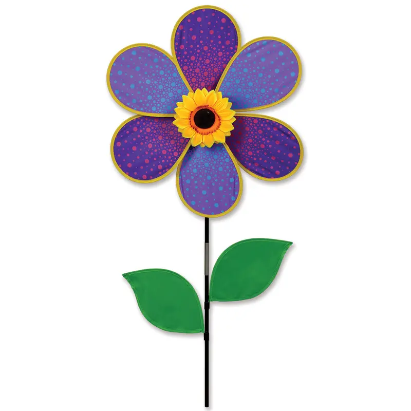 19 In. Purple Sunflower Spinner (Bold Innovations) 1