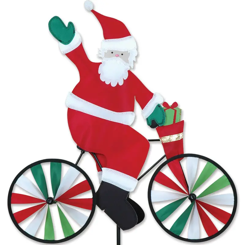 20 In. Bike Spinner - Santa 1