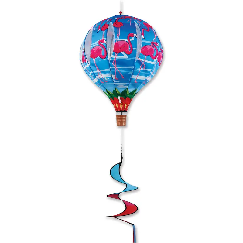 22 In. Pop-Open Hot Air Balloon - Beach Flamingos 1