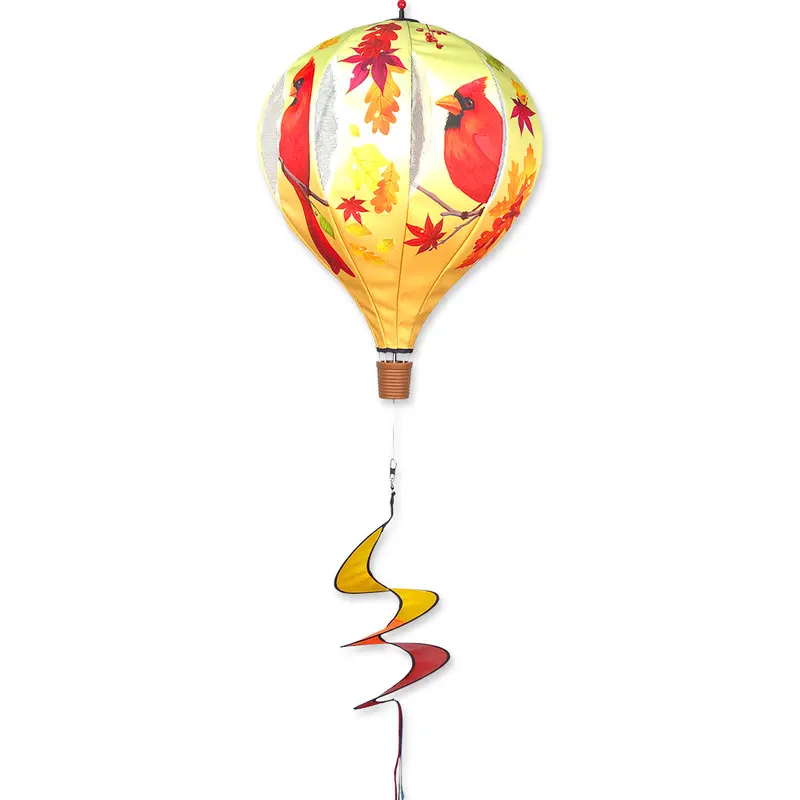 22 In. Pop-Open Hot Air Balloon - Fall Cardinal 1