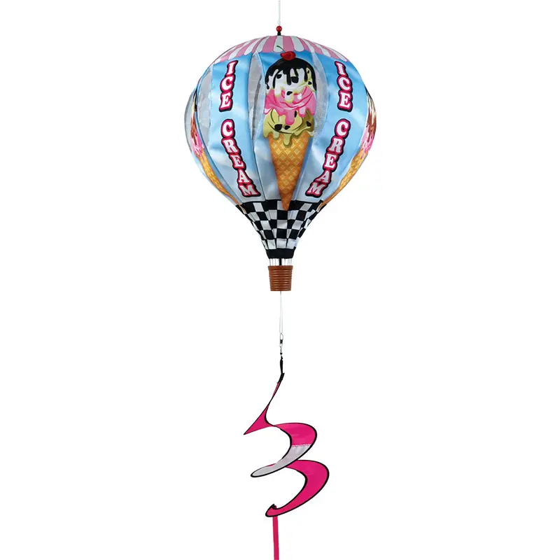 22 In. Pop-Open Hot Air Balloon - Ice Cream 1
