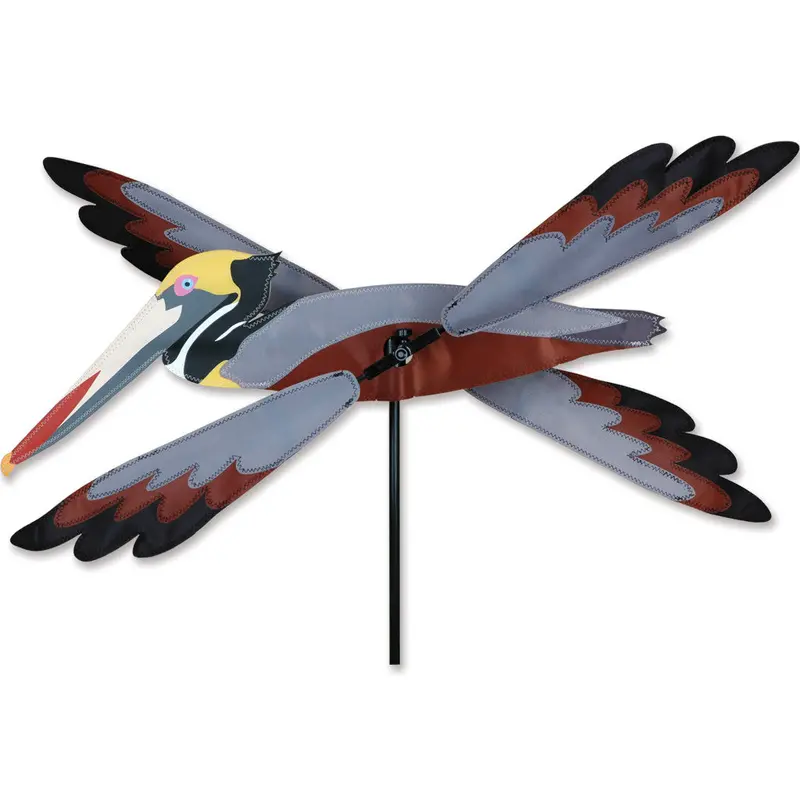 23 In. Whirligig Spinner - Brown Pelican 1