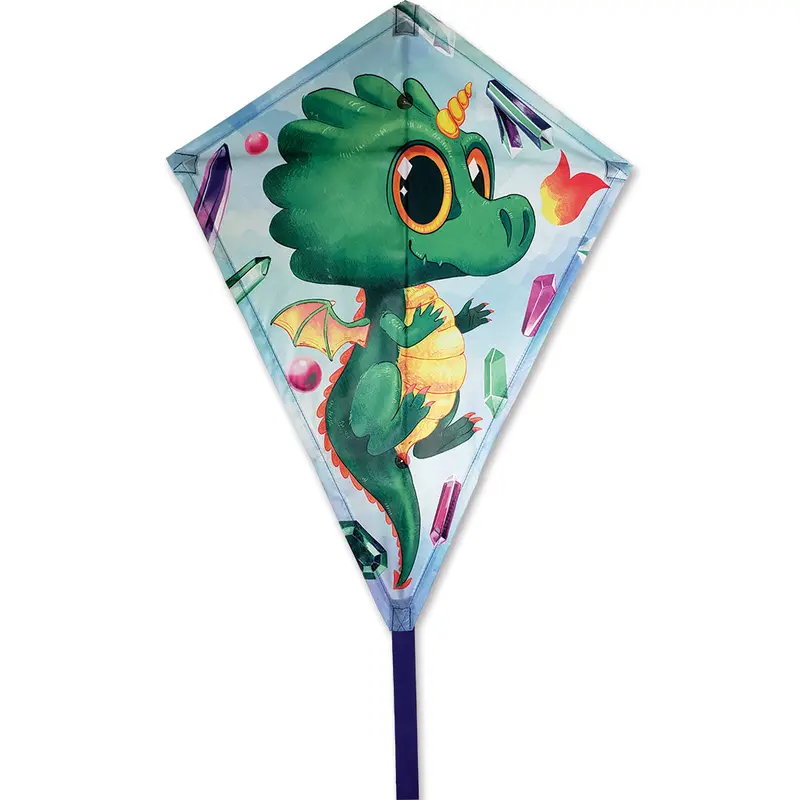 25 In. Diamond Kite - Crystal Dragon 1