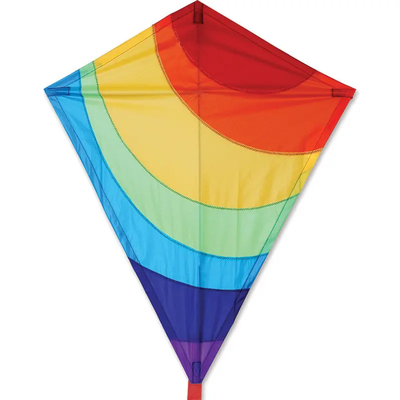 25 In. Diamond Kite - Radiant Rainbow 1
