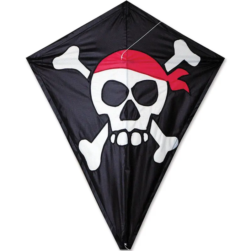 25 In. Diamond Kite - Skull & Crossbones 1