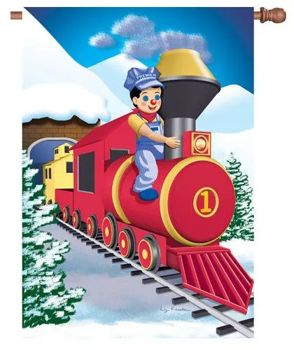 28 In. Flag - Polar Express 1