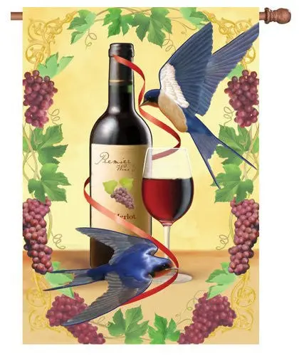 28 In. Flag - Swallows Of Capistrano 1