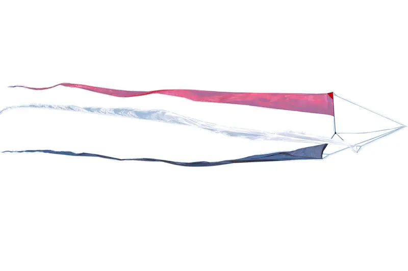 30 Ft. Slo Mo Twister - Red/Black/White 1