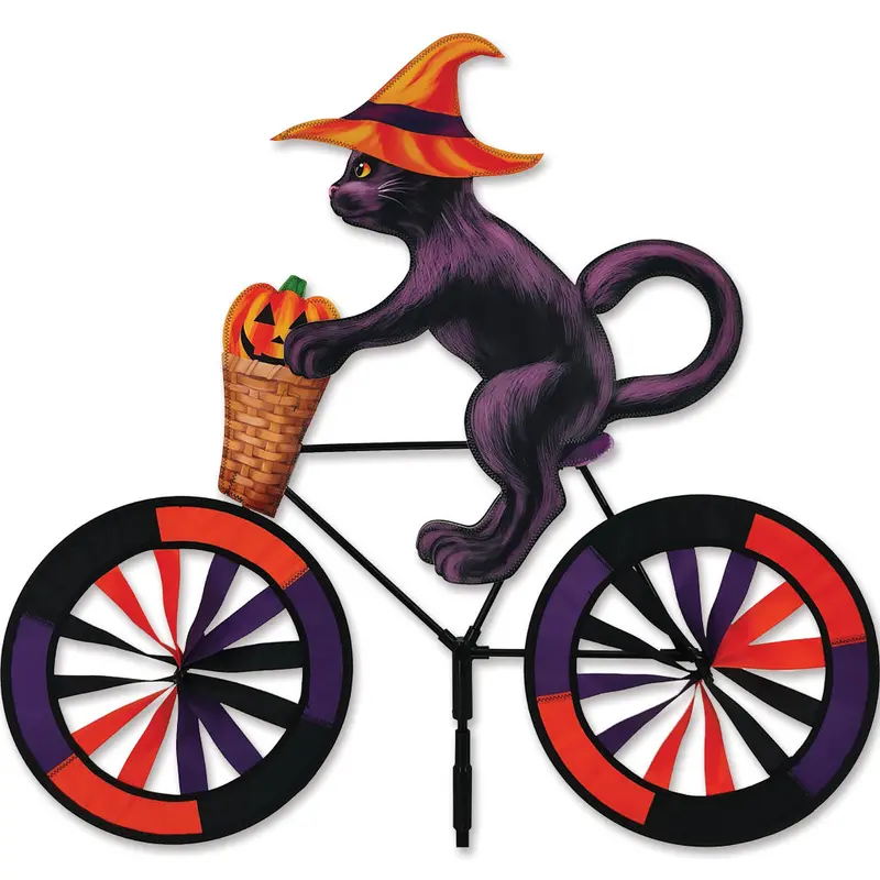 30 In. Bike Spinner - Halloween Cat 1