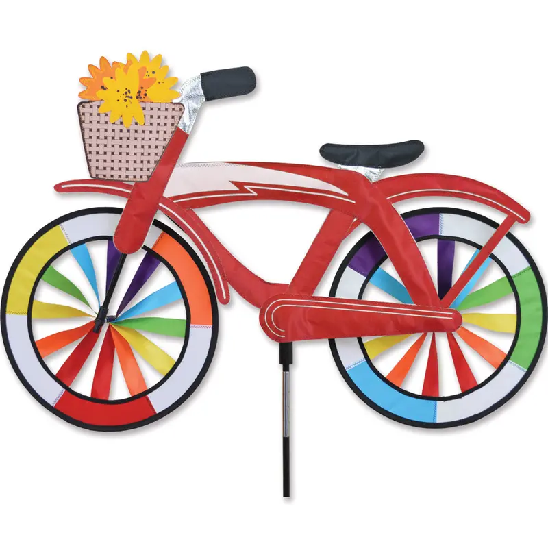 30 In. Bike Spinner - Red Classic Cruiser 1