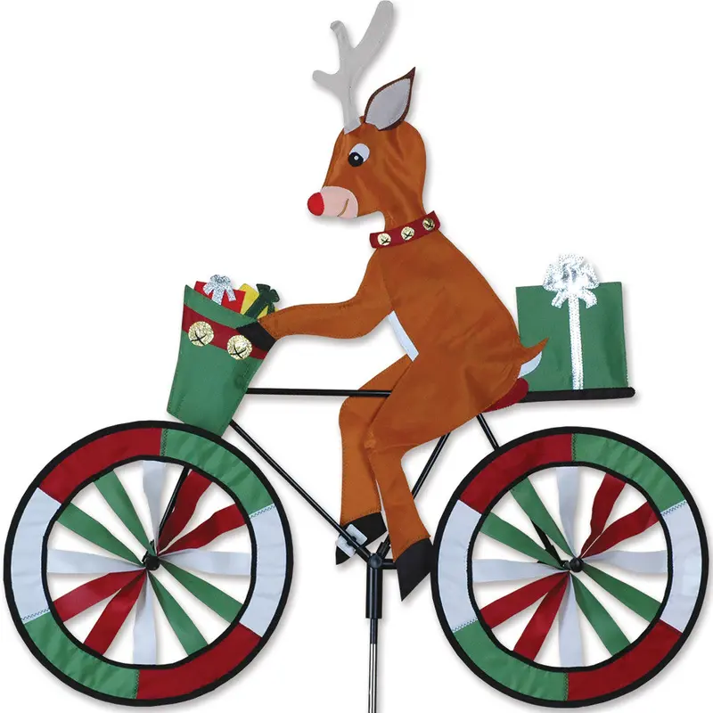 30 In. Bike Spinner - Reindeer 1