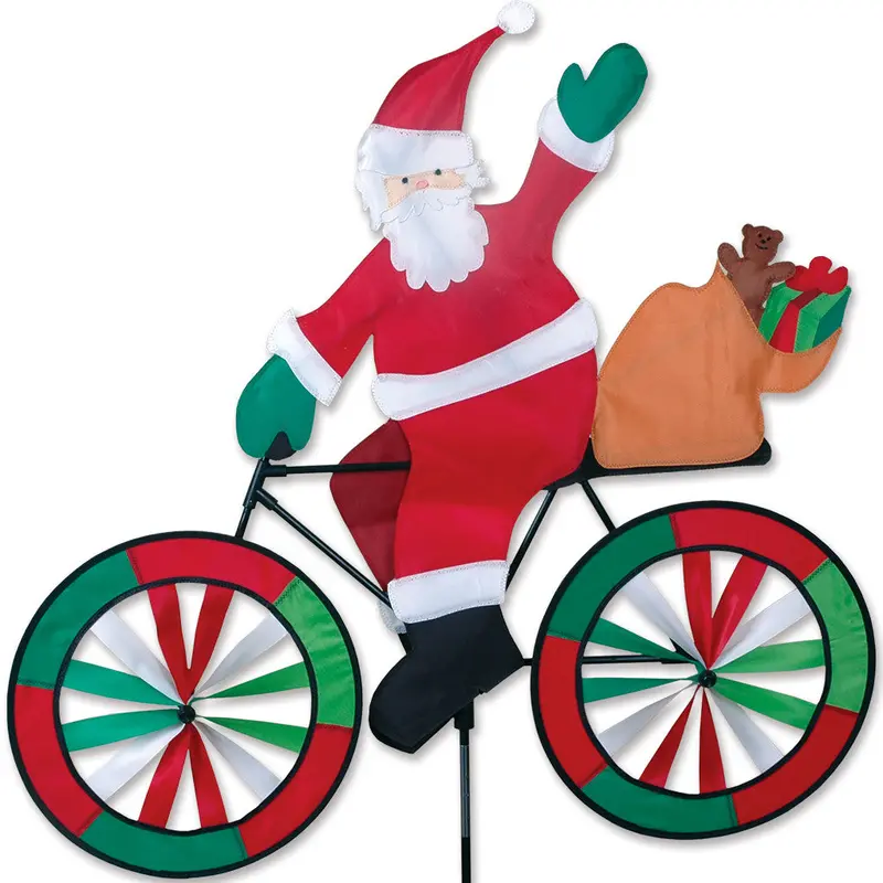 30 In. Bike Spinner - Santa 1