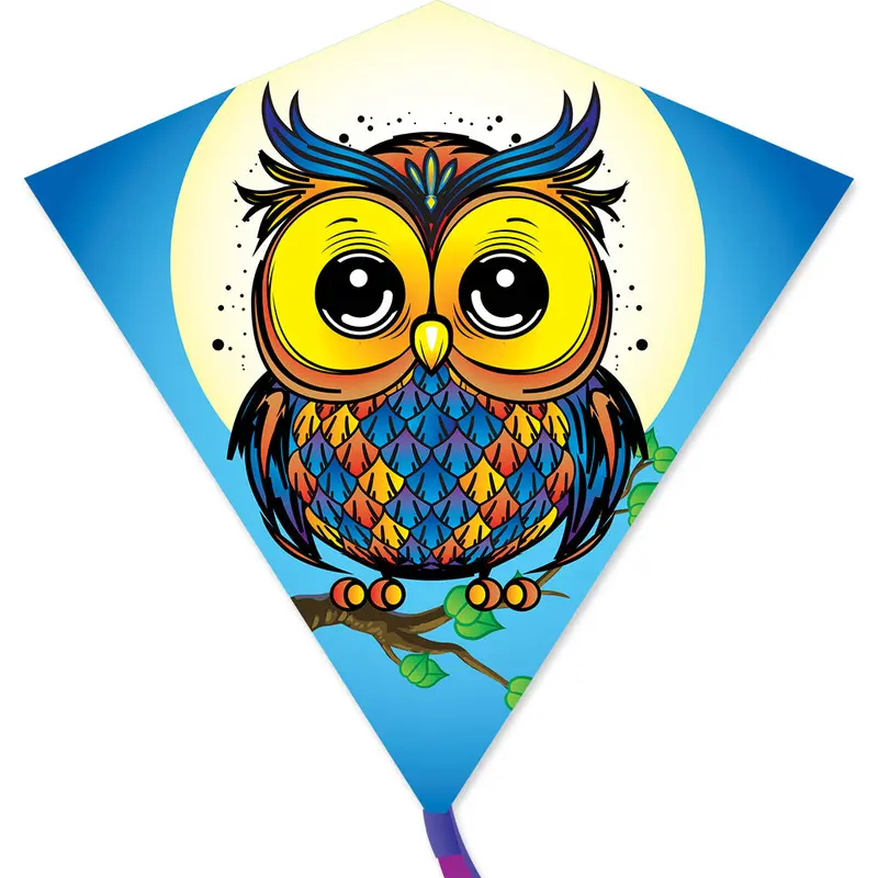30 In. Diamond Kite - Owl (Bold Innovations) 1