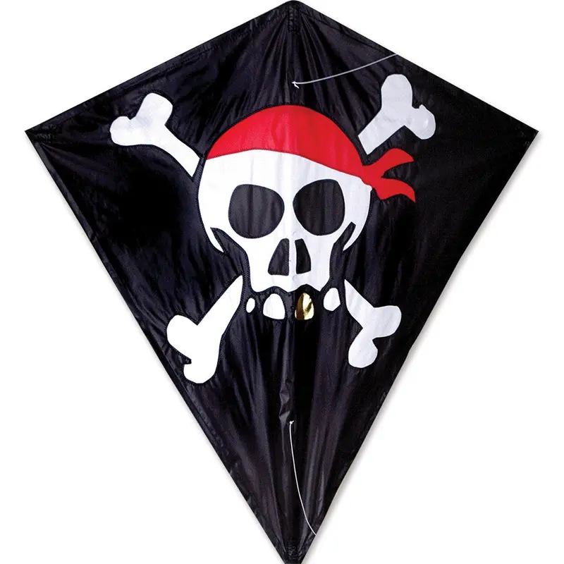 30 In. Diamond Kite - Skull & Crossbones 1