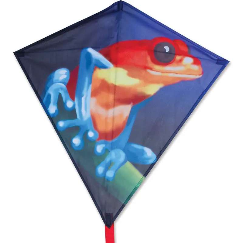 30 In. Diamond Kite - Tropical Frog 1