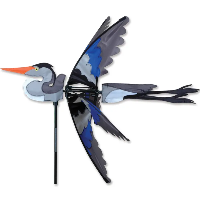 30 In. Great Blue Heron Spinner 1