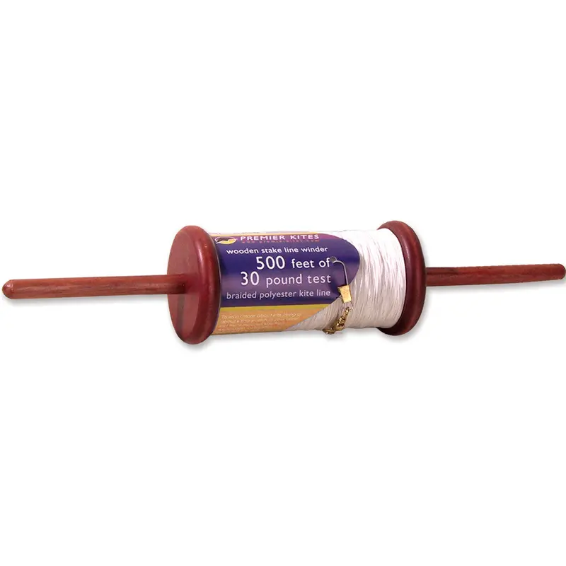 30 Lb./500 Ft. Kite Line/Wooden Winder 1