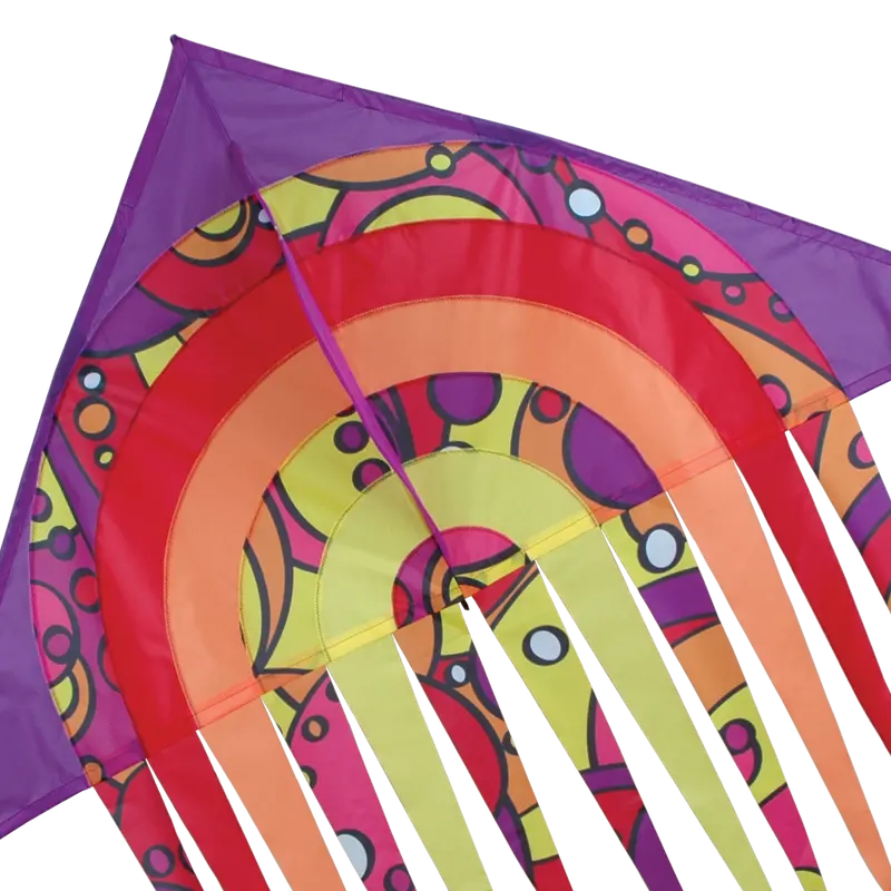 56 In. Stream Delta Kite - Warm Orbit 1