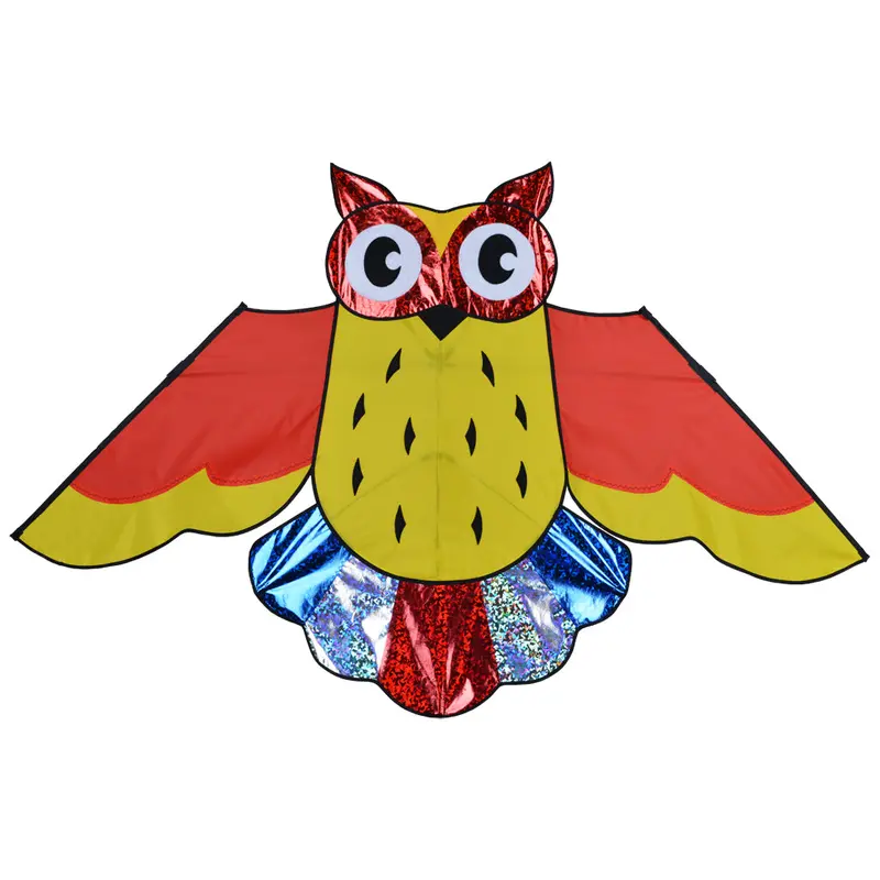 57 In. Holographic Rainbow Owl Kite (Bold Innovations) 1