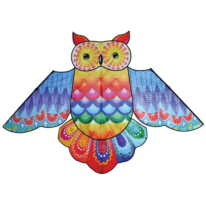 86 In. Rainbow Owl Kite 1