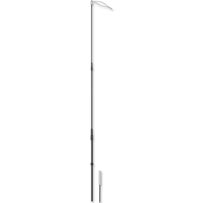 9.5Mm X 6 Ft. Extra Stiff Bike Flag Pole For Recumbent Bike Flags W/Adapter 1