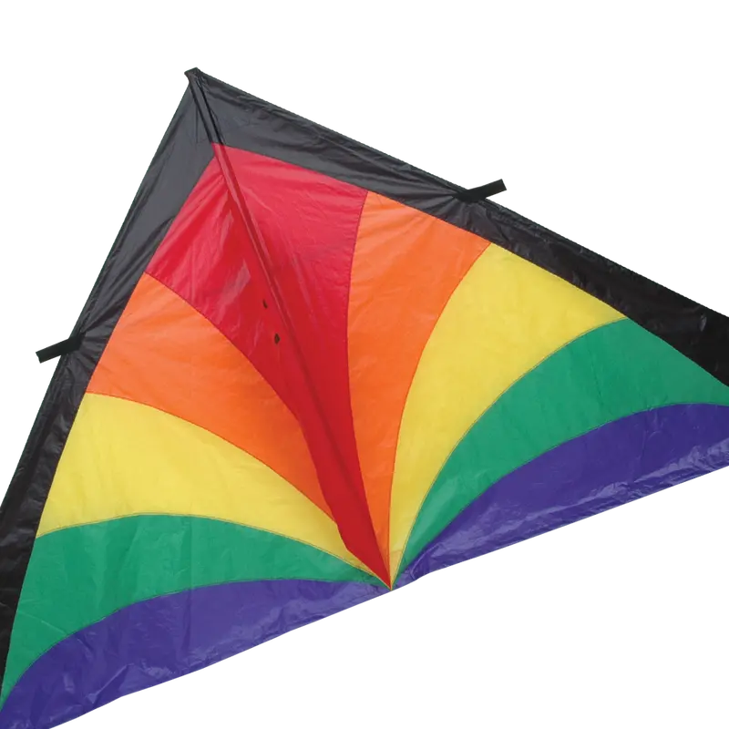 9 Ft. Delta Kite - Rainbow Bursts 1
