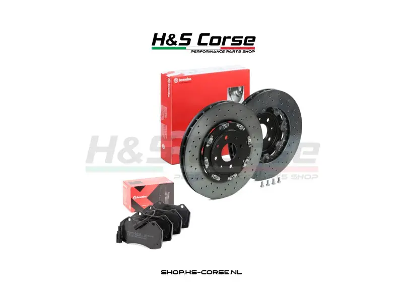 Abarth 500/595/695 - Brembo Floating Discs Set Met Brembo Blokken 1