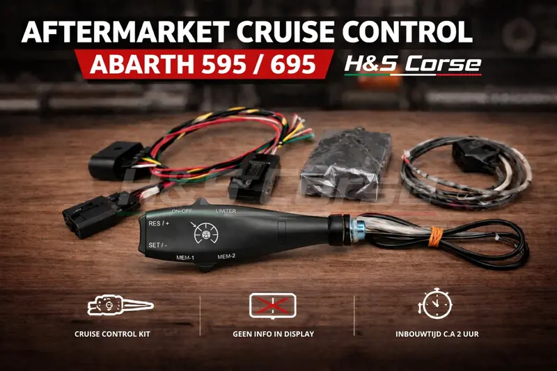 Abarth 595/695 - Aftermarket Cruise Control 1