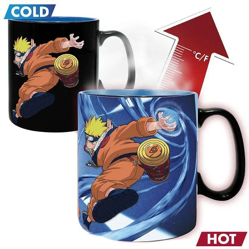 Aby Heat Reveal Mug: Naruto- Naruto & Sasuke 1