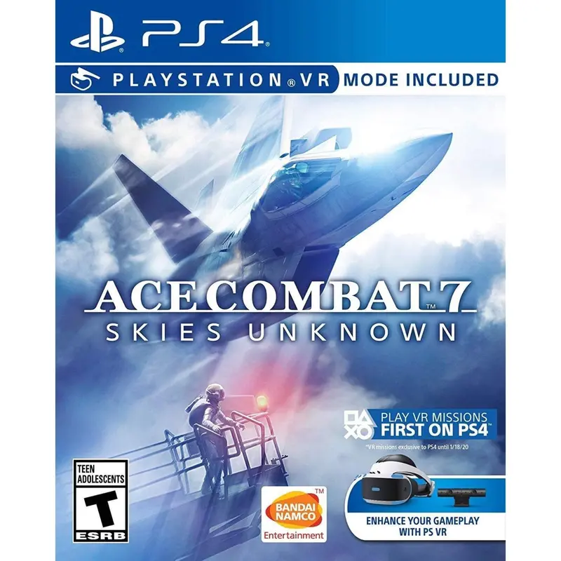 Ace Combat 7 Skies Unknown For Playstation 4 "Region 1” 1