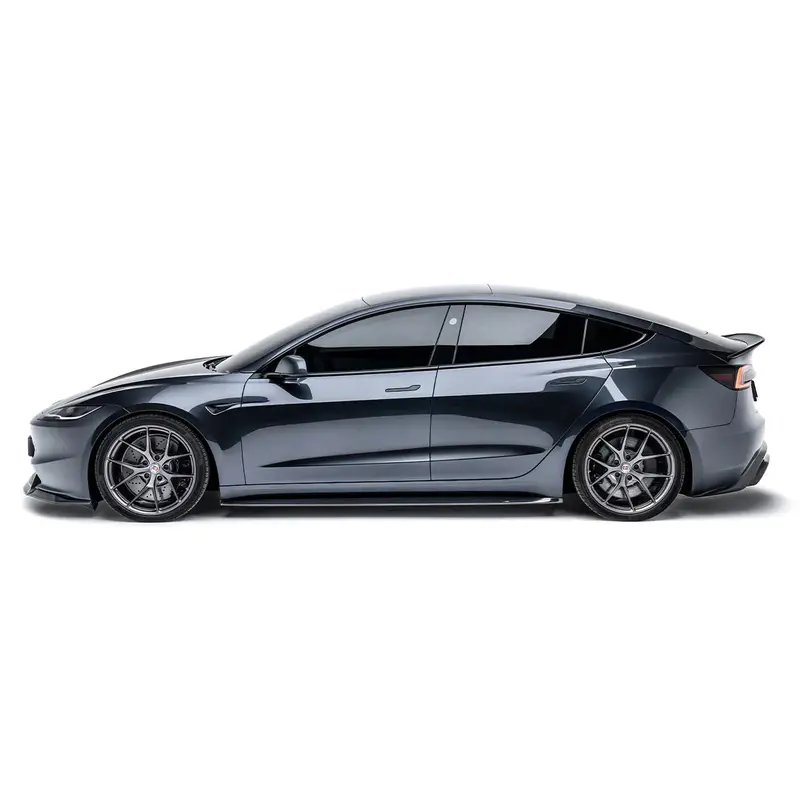 Adro - Premium Prepreg Carbon Fiber Side Skirts - Tesla Model 3 Highland 1