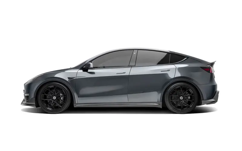 Adro - Premium Prepreg Carbon Fiber Side Skirts - Tesla Model Y 1