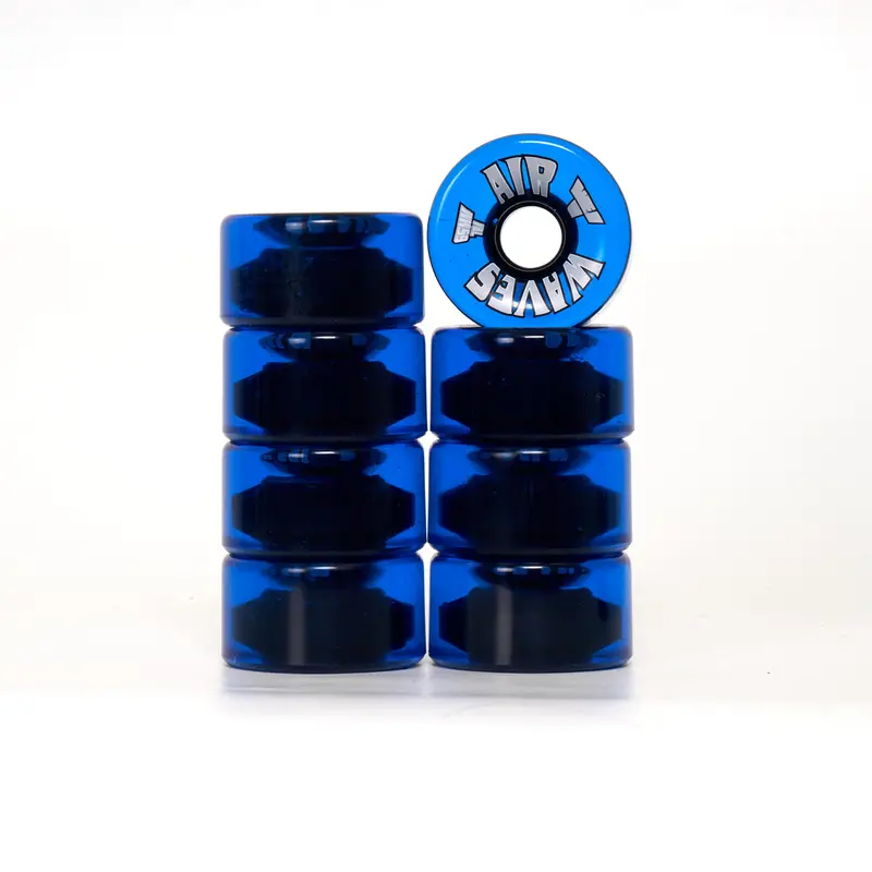Airwaves 65Mm/78A Wheels - Clear Blue 1