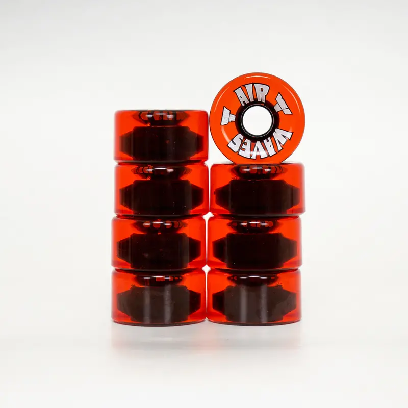 Airwaves 65Mm/78A Wheels - Clear Orange 1