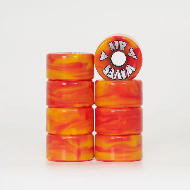 Airwaves 65Mm/78A Wheels - Orange/Yellow Marble 1