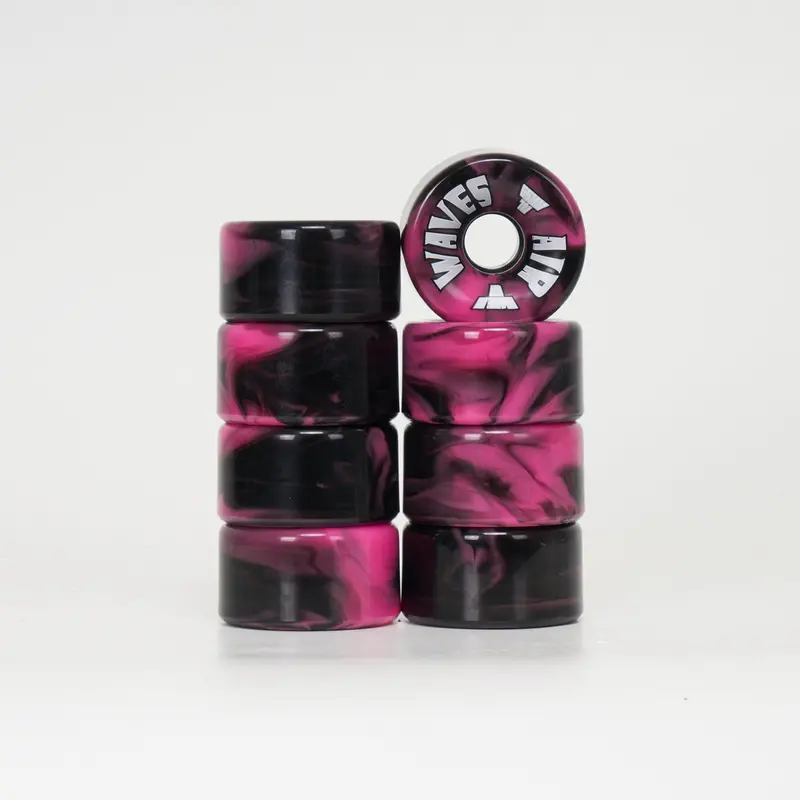 Airwaves 65Mm/78A Wheels - Pink/Black Marble 1