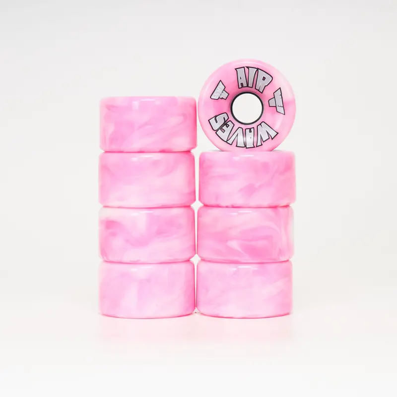 Airwaves 65Mm/78A Wheels - Pink/White Marble 1