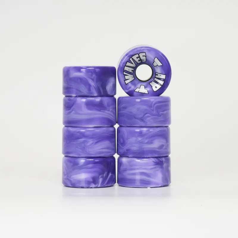 Airwaves 65Mm/78A Wheels - Purple/White Marble 1