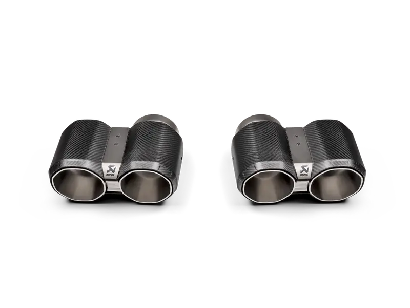Akrapovic - Carbon Tail Pipe Set (Hexagonal) - Bmw G87 M2 1